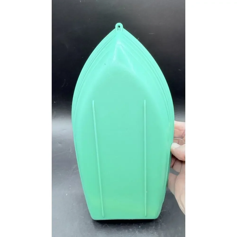 Vintage Fisher-Price Little People 994 Green Boat ONLY Camper Topper 1972